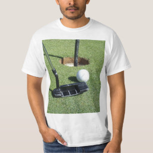 Golf Ball Putting On The Green T-Shirt