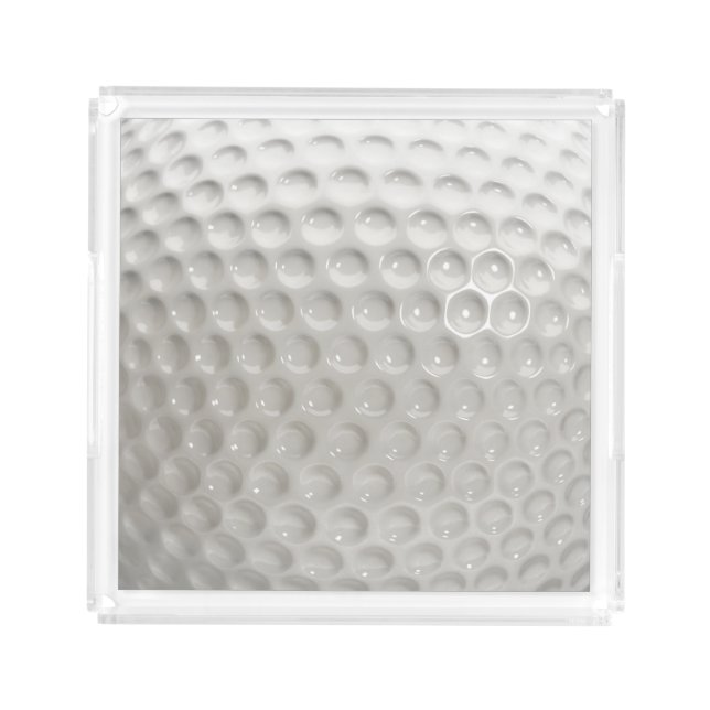 Golf Ball Sport Acrylic Tray (Front)
