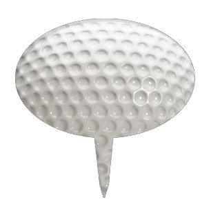 Golf Ball Sport Cake Topper