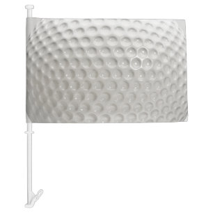 Golf Ball Sport Car Flag