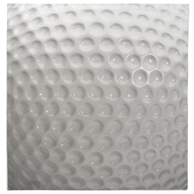 Golf Ball Sport Cloth Napkin (Front)
