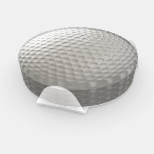 Golf Ball Sport Coaster Set