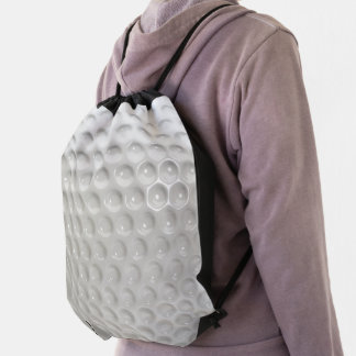 Golf Ball Sport Drawstring Bag