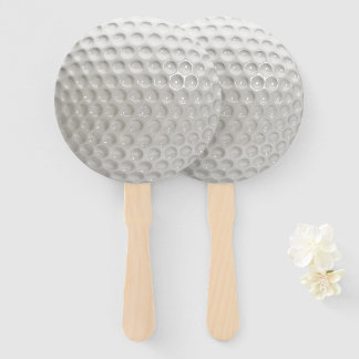 Golf Ball Sport Hand Fan