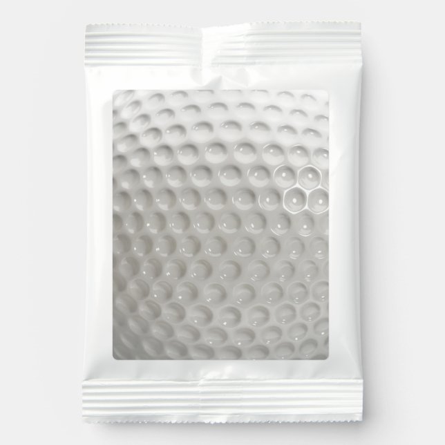 Golf Ball Sport Hot Chocolate Drink Mix (Front)