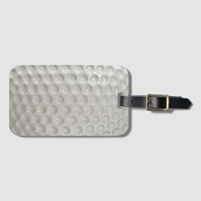 Golf Ball Sport Luggage Tag (Front Horizontal)