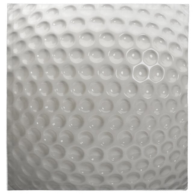 Golf Ball Sport Napkin (Front)
