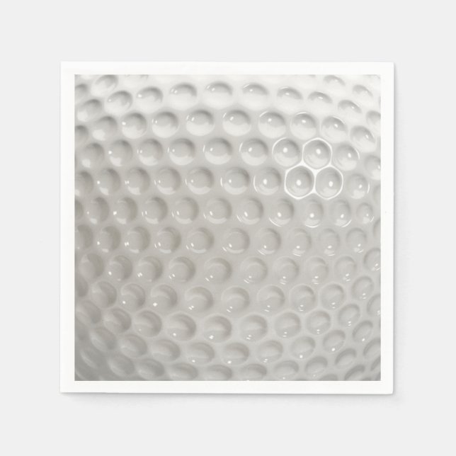 Golf Ball Sport Napkins (Front)