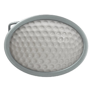 Golf Ball Sport Oval Belt Buckle
