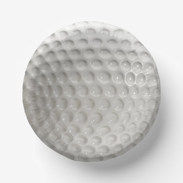 Golf Ball Sport Paper Bowls (Front)