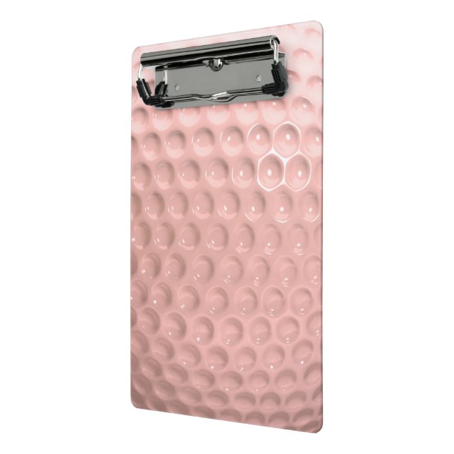 Golf Ball Sport Pink Mini Clipboard (Angled2)