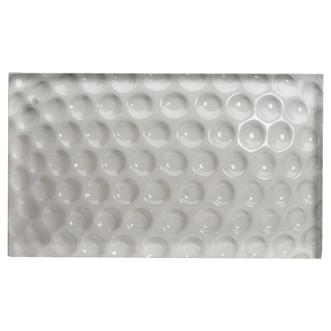 Golf Ball Sport Place Card Holder (Front)