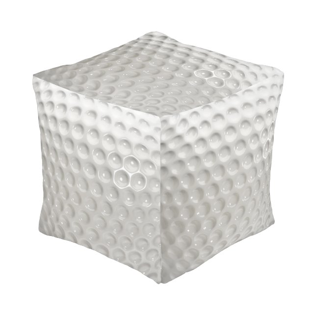 Golf Ball Sport Pouf (Angled Front)