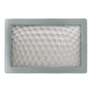 Golf Ball Sport Rectangular Belt Buckle