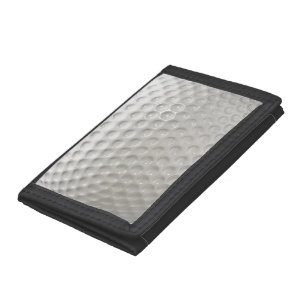 Golf Ball Sport Tri-fold Wallet