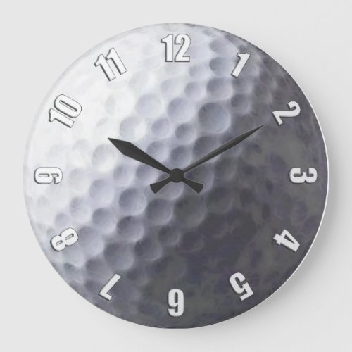 Golf Ball Sports Clock Design