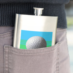 Golf Ball stainless steel flask