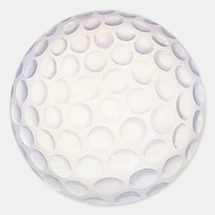 Golf Ball Sticker