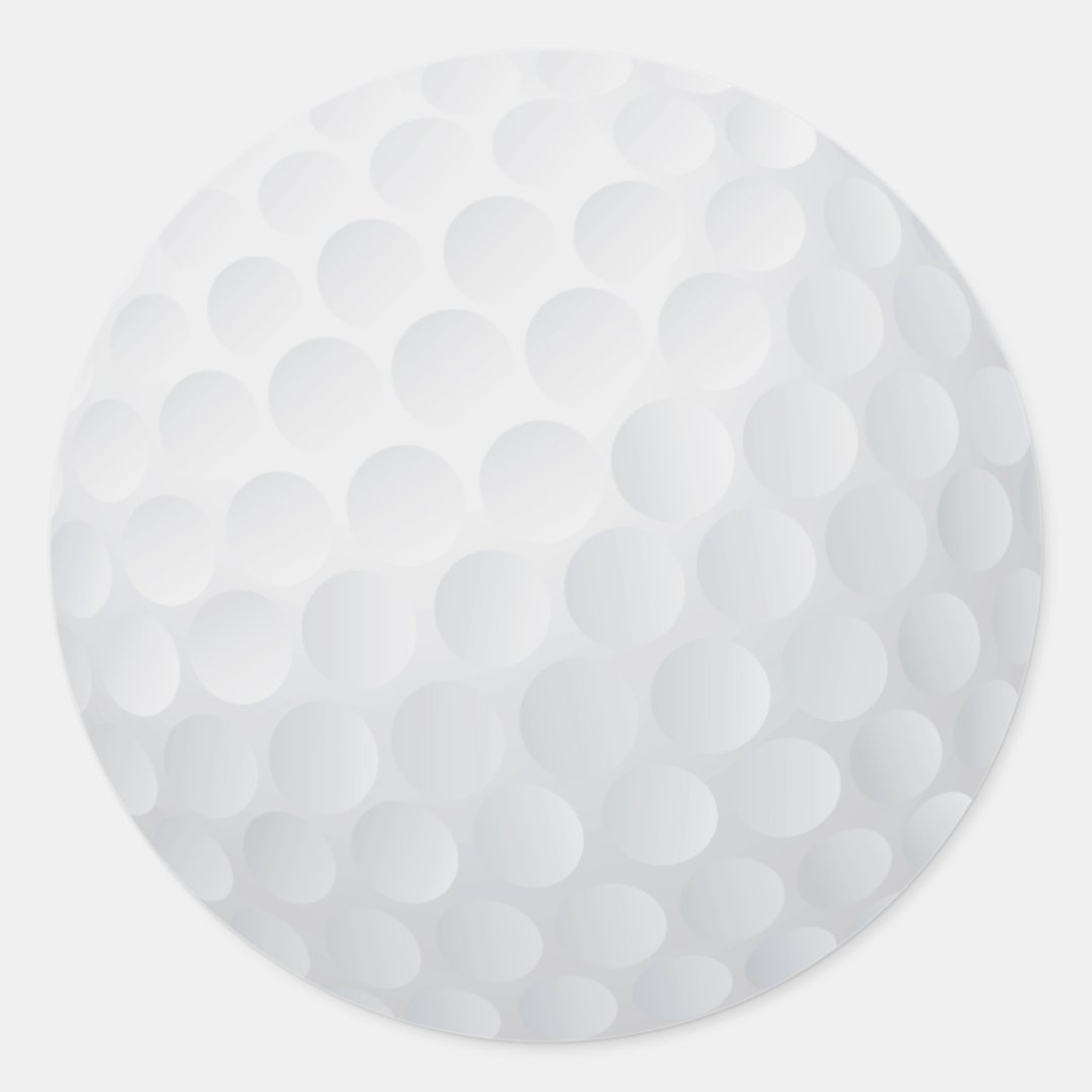 golf ball sticker | Zazzle