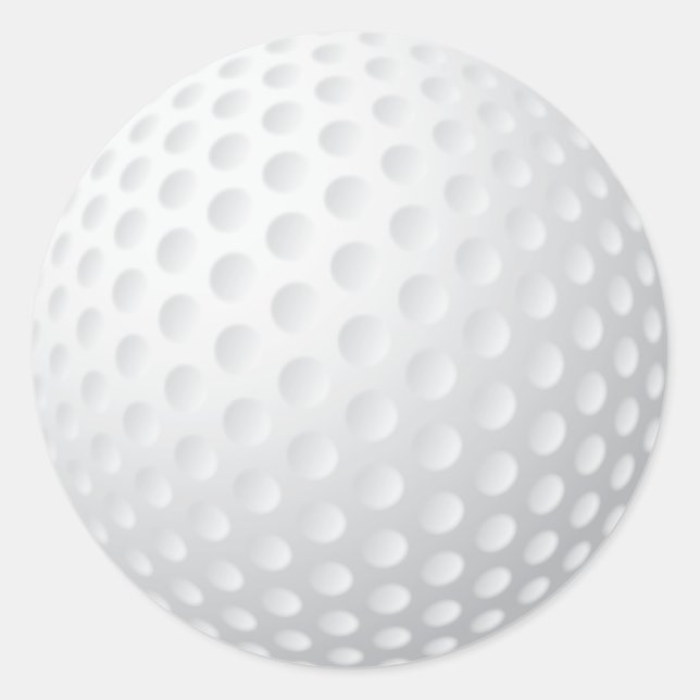 Golf Ball Sticker (Front)