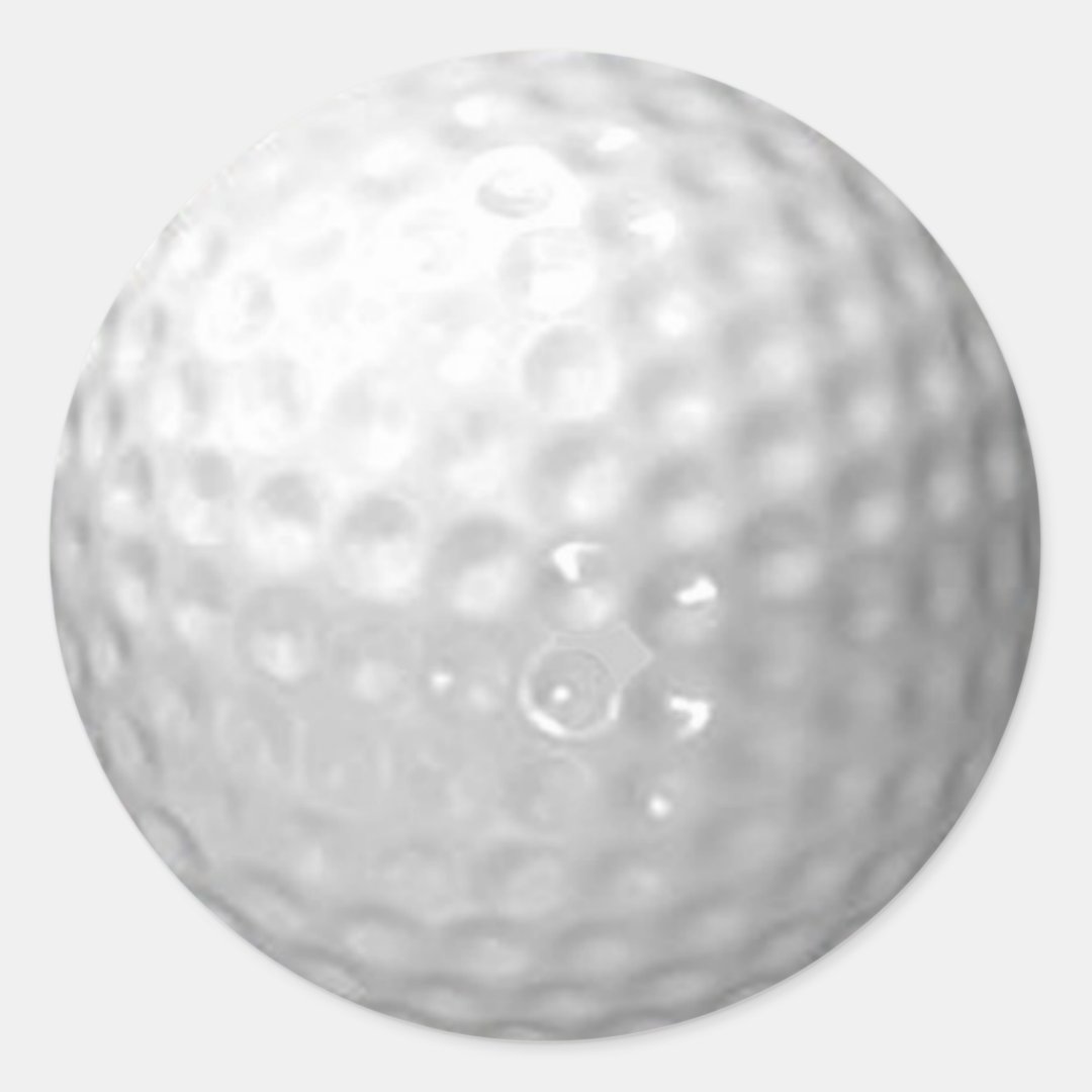 golf ball stickers | Zazzle