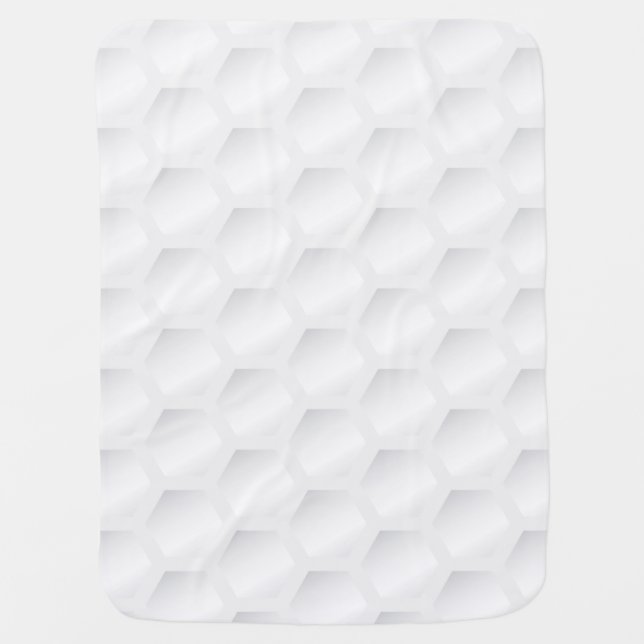 Golf ball texture baby blanket (Front)