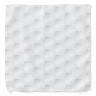 Golf ball texture bandana