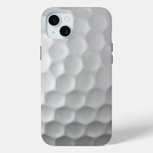 Golf Ball Texture iPhone 15 Plus Case