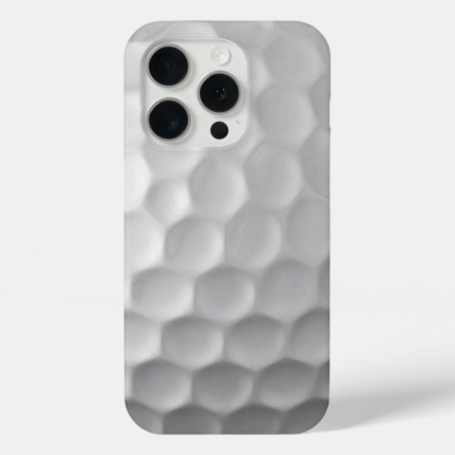 Golf Ball Texture iPhone 15 Pro Case