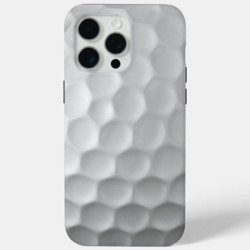 Golf Ball Texture iPhone 15 Pro Max Case