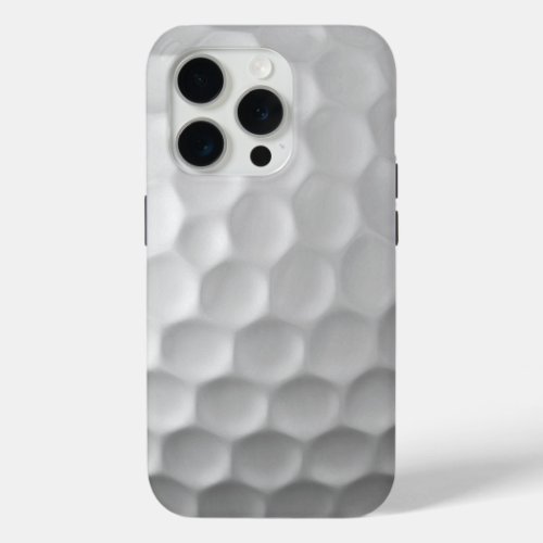 Golf Ball Texture iPhone 15 Pro Case