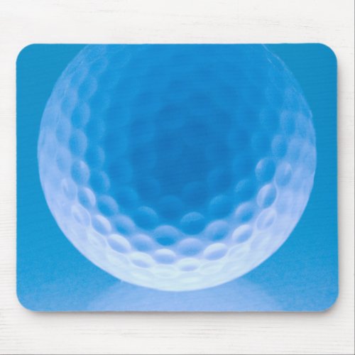 Golf Ball Texture Dimples Arctic Blue mousepad