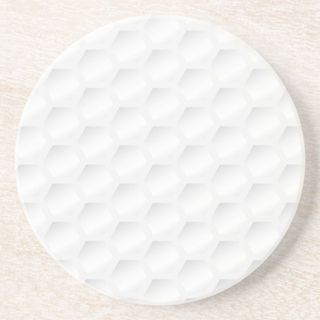 Golf ball texture drink coaster (Front)