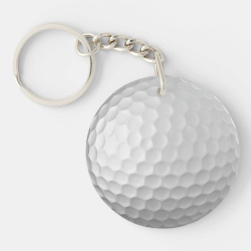 Golf Ball Texture Keychain