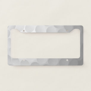 Golf Ball Texture Pattern Design License Plate Frame
