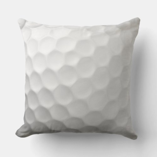 Golf Ball Texture Throw Pillow