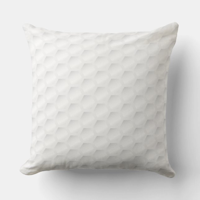Golf ball texture throw pillow (Front)