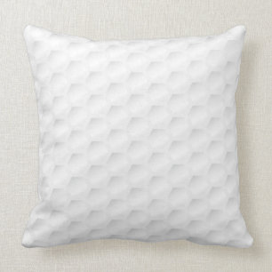 Golf ball texture throw pillow
