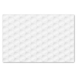 Golf ball texture tissue paper