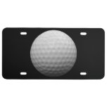 Golf Ball Theme License Plate at Zazzle