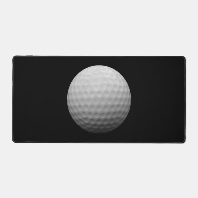 Golf Ball Theme Sports Desk Mat (Front)