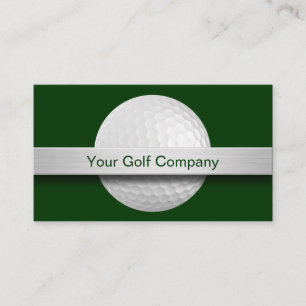 Golf Ball Themed Business Card