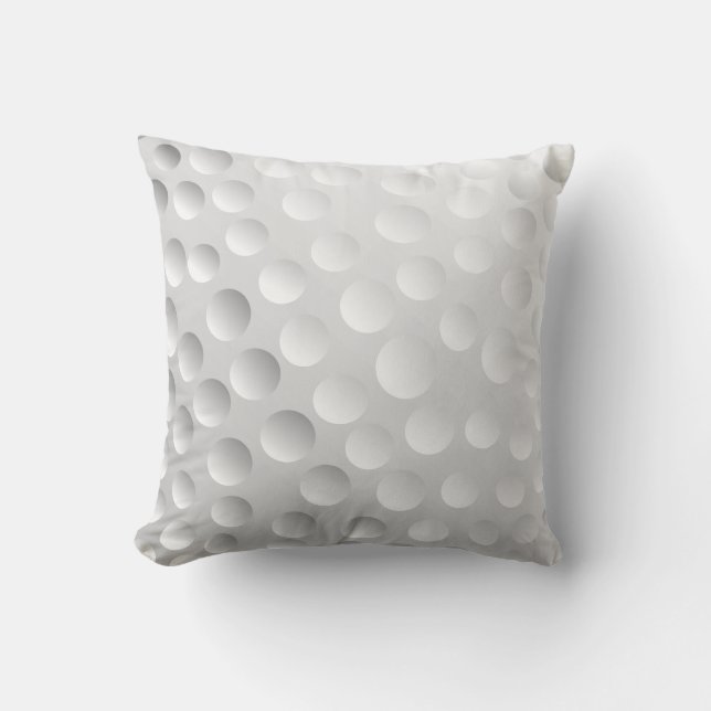 Golf Ball Throw Pillow (Front)