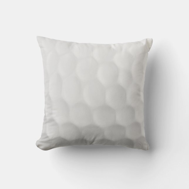 Golf Ball Throw Pillow (Front)