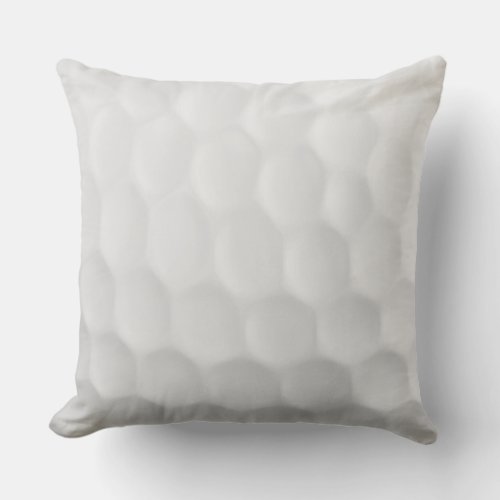 Golf Ball Throw Pillow