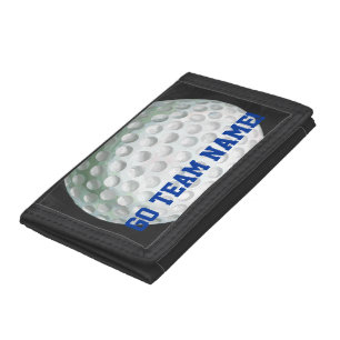 Golf Ball Tri-fold Wallet