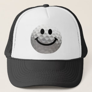 Golf ball trucker hat