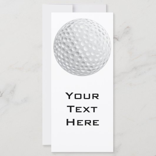 golf ball vector graphic (Front)
