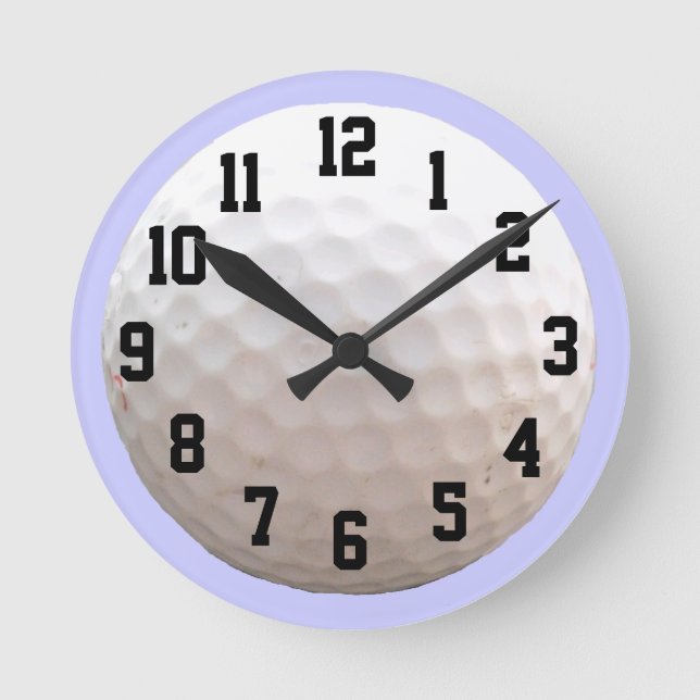 Golf Ball Wall Clock (Front)