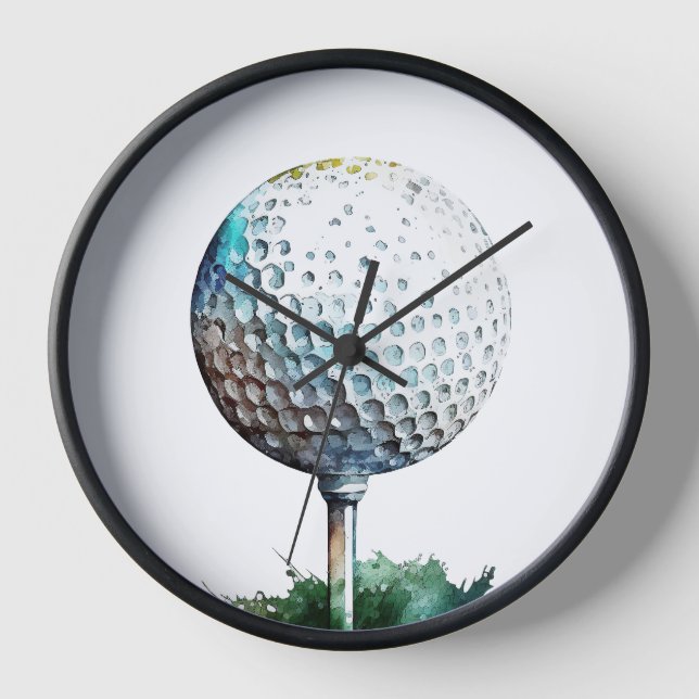 golf ball Wall Clock (Front)